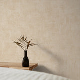 Galerie A51511 Orom II Patinated Plain Beige Wallpaper A51511 Beige Wallpaper