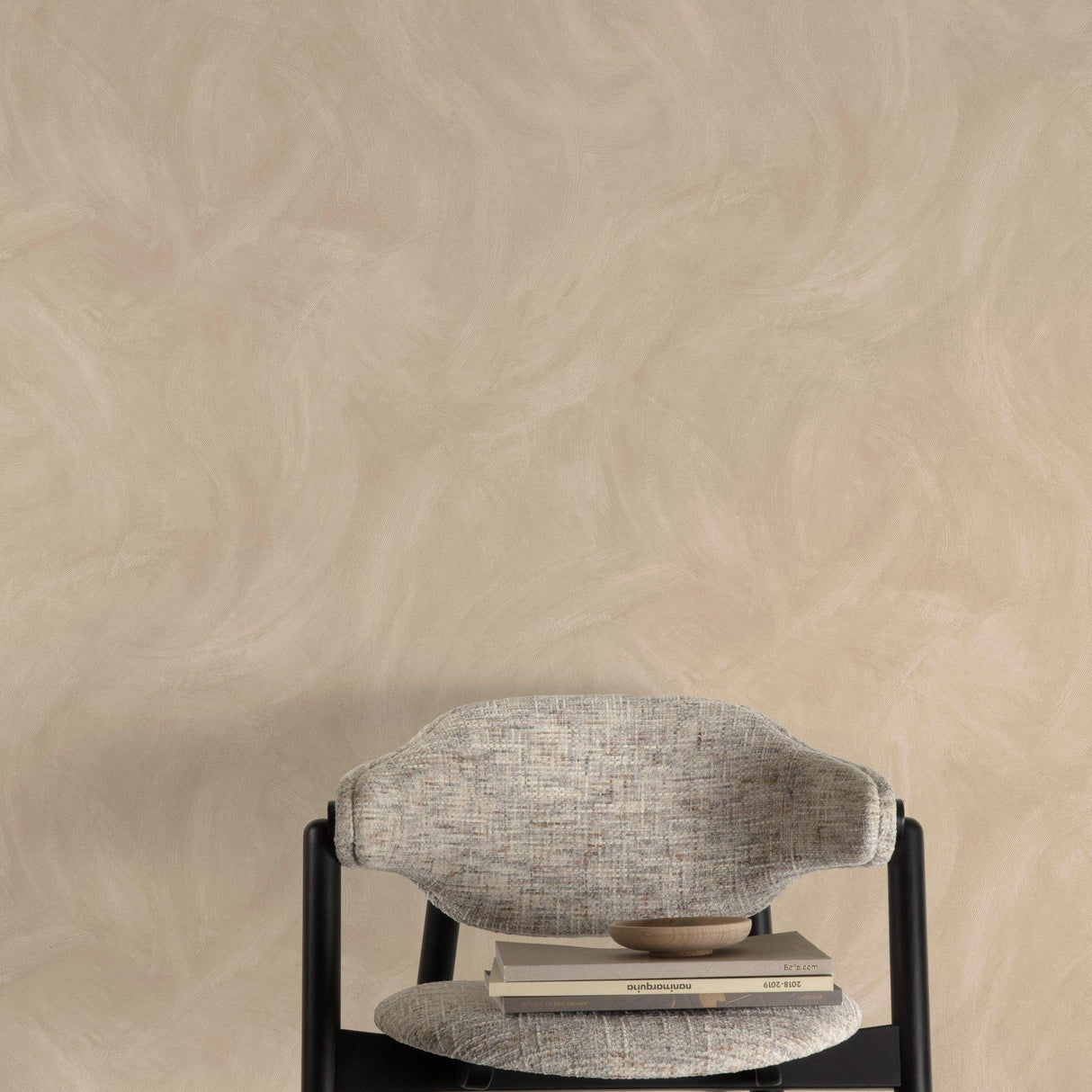 Galerie A78704 Textured Vibes Authentic Plaster Plain Beige Wallpaper A78704 Beige Wallpaper