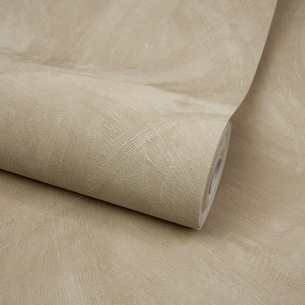Galerie A78704 Textured Vibes Authentic Plaster Plain Beige Wallpaper A78704 Beige Wallpaper