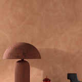 Galerie A78706 Textured Vibes Authentic Plaster Plain Brown Wallpaper A78706 Brown Wallpaper