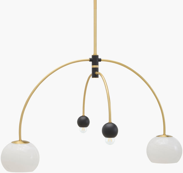Surya Calyra CLYR-001 62"L x 38"W x 23"H Ceiling Lighting