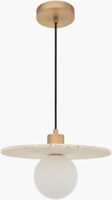 Livabliss Cavertine CVTN-004 12"L x 12"W x 8"H Ceiling Lighting