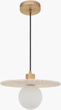 Livabliss Cavertine CVTN-004 12"L x 12"W x 8"H Ceiling Lighting