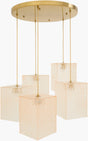 Livabliss Icelya ICLY-020 28"L x 28"W x 83"H Ceiling Lighting