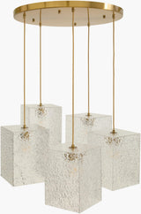 Livabliss Icelya ICLY-021 28"L x 28"W x 83"H Ceiling Lighting
