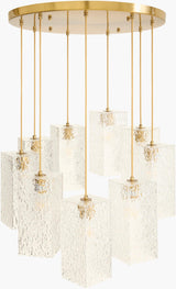 Livabliss Icelya ICLY-024 26"L x 26"W x 83"H Ceiling Lighting