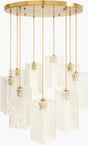 Livabliss Icelya ICLY-024 26"L x 26"W x 83"H Ceiling Lighting