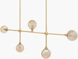 Surya Norvos NRVS-002 52"L x 46"W x 14"H Ceiling Lighting