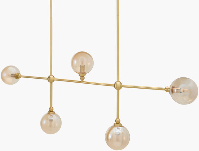 Surya Norvos NRVS-002 52"L x 46"W x 14"H Ceiling Lighting