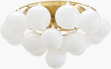 Surya Nuvia NVIA-002 18"L x 18"W x 12"H Ceiling Lighting