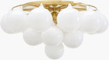 Surya Nuvia NVIA-002 18"L x 18"W x 12"H Ceiling Lighting