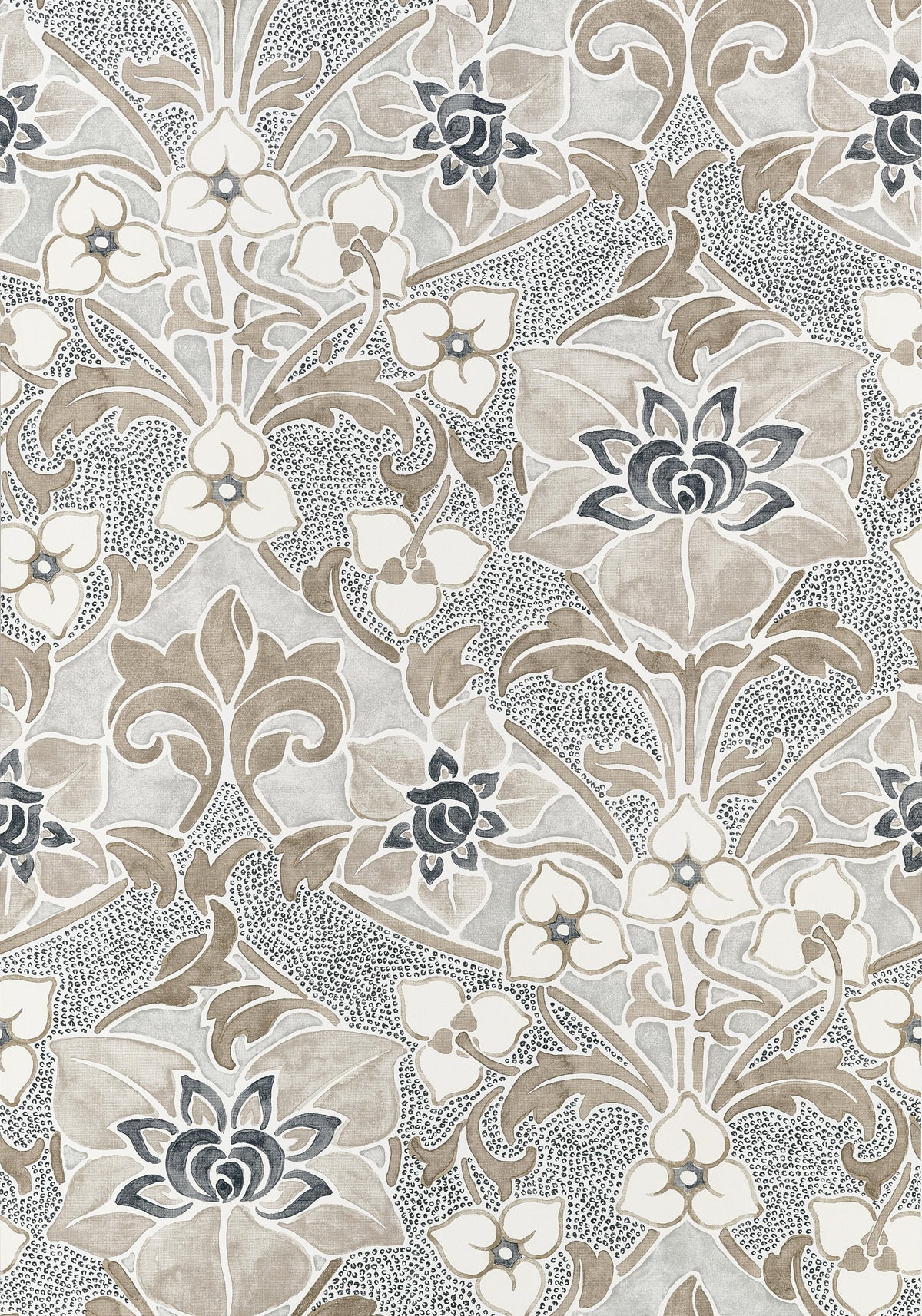 Thibaut Woodford Natural Wallpaper