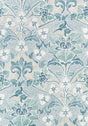 Thibaut Woodford Spa Blue Wallpaper