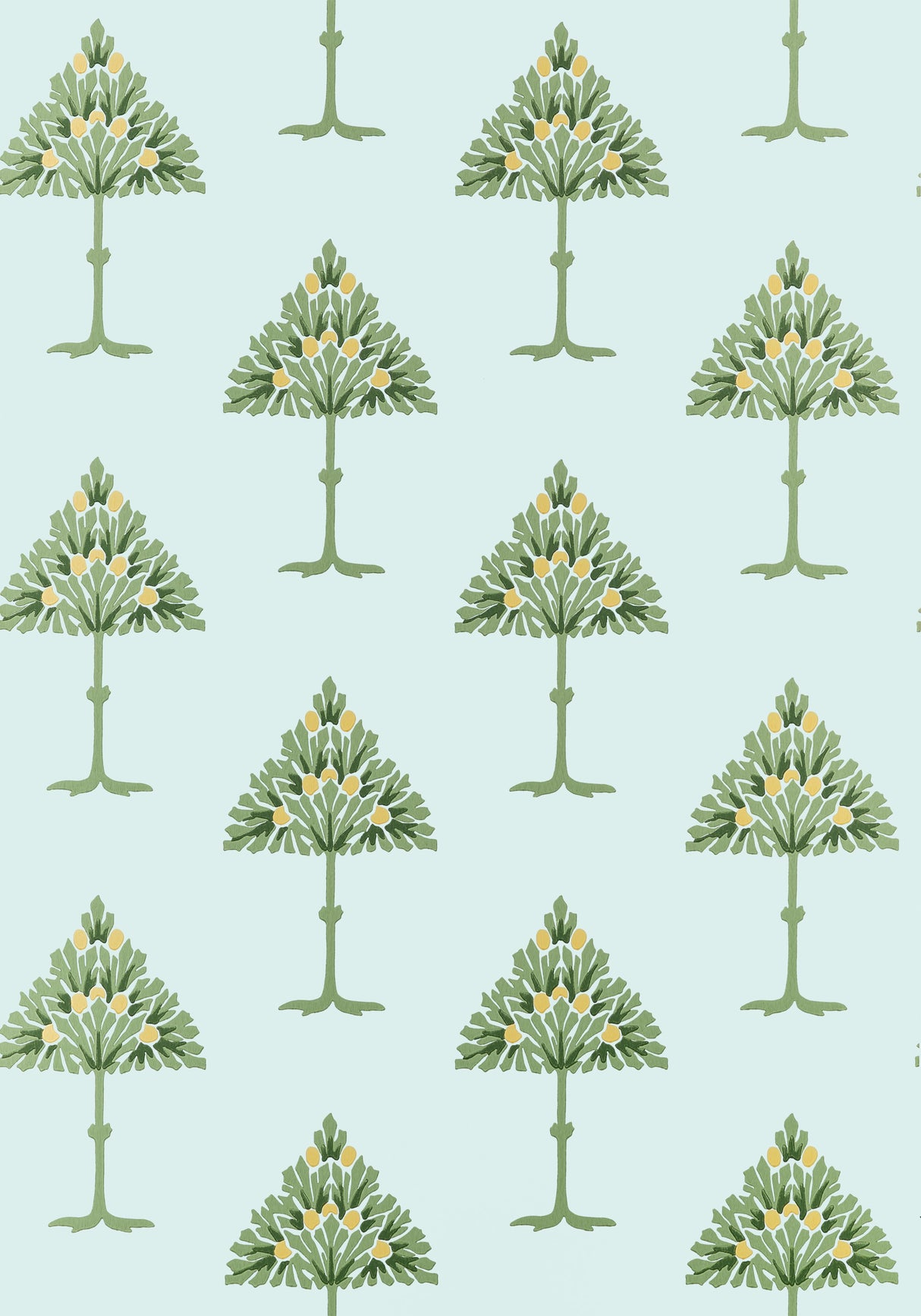 Thibaut May Tree Seaglass Wallpaper