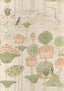 Thibaut Malea Apricot Wallpaper