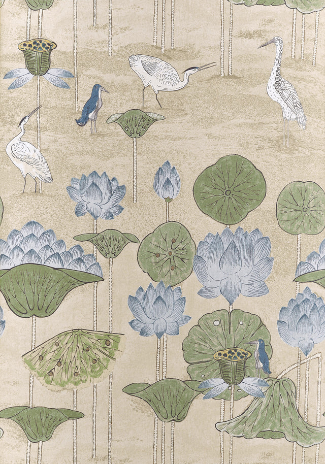 Thibaut Malea Sage Wallpaper