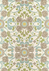 Thibaut Margaux Beige And Yellow Wallpaper