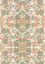 Thibaut Margaux Apricot And Sage Wallpaper