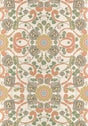 Thibaut Margaux Apricot And Sage Wallpaper