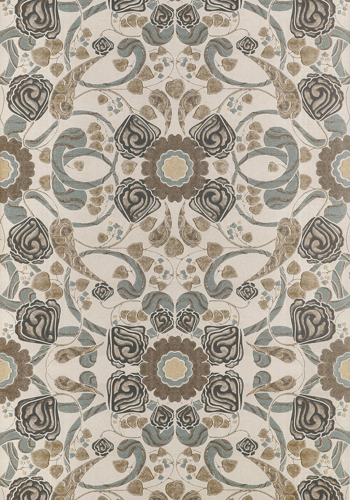 Thibaut Margaux Brown Wallpaper