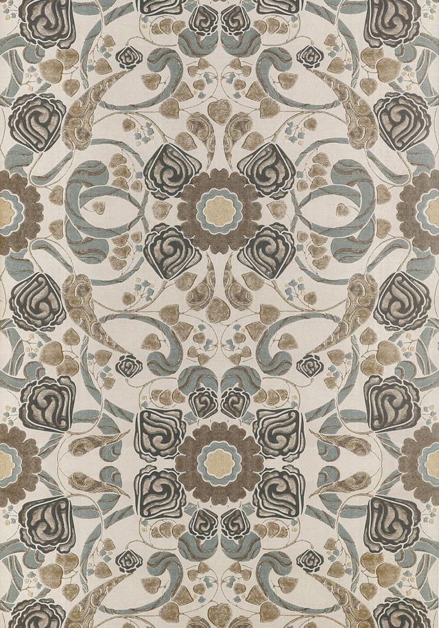 Thibaut Margaux Brown Wallpaper