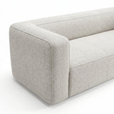 TOV Aurora Pebble Beige Heavy Basketweave Sofa