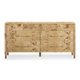 TOV Brandyss Natural Burl 7-Drawer Dresser