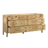 TOV Brandyss Natural Burl 7-Drawer Dresser