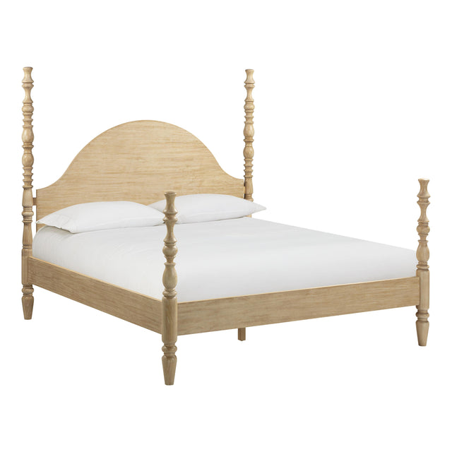 TOV Rosalie Washed Natural Ash King Bed