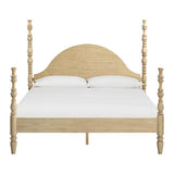 TOV Rosalie Washed Natural Ash King Bed