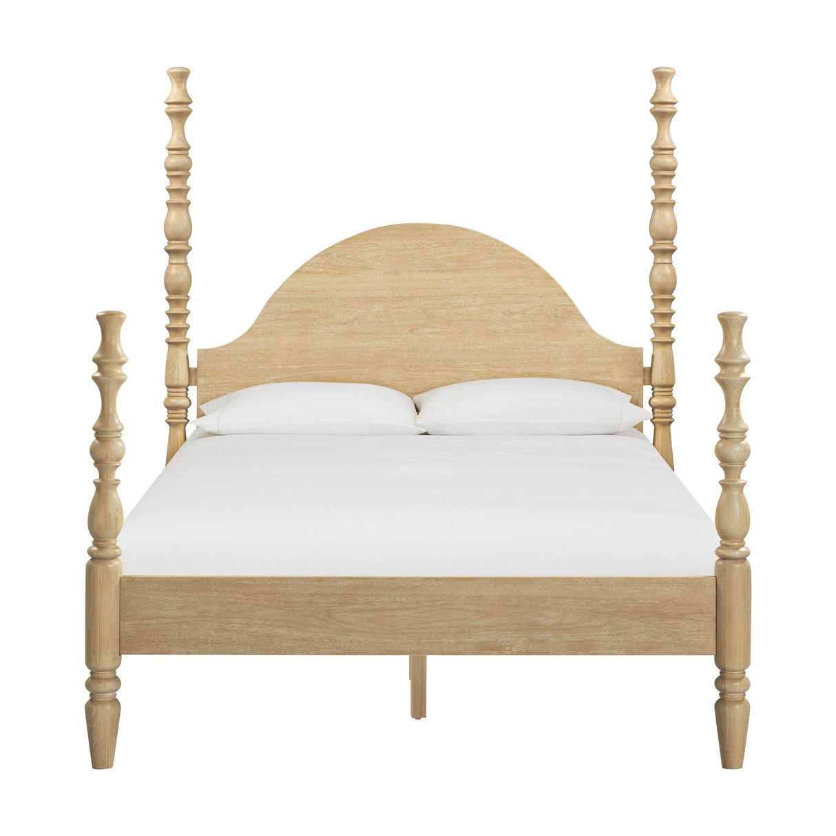 TOV Rosalie Washed Natural Ash Queen Bed