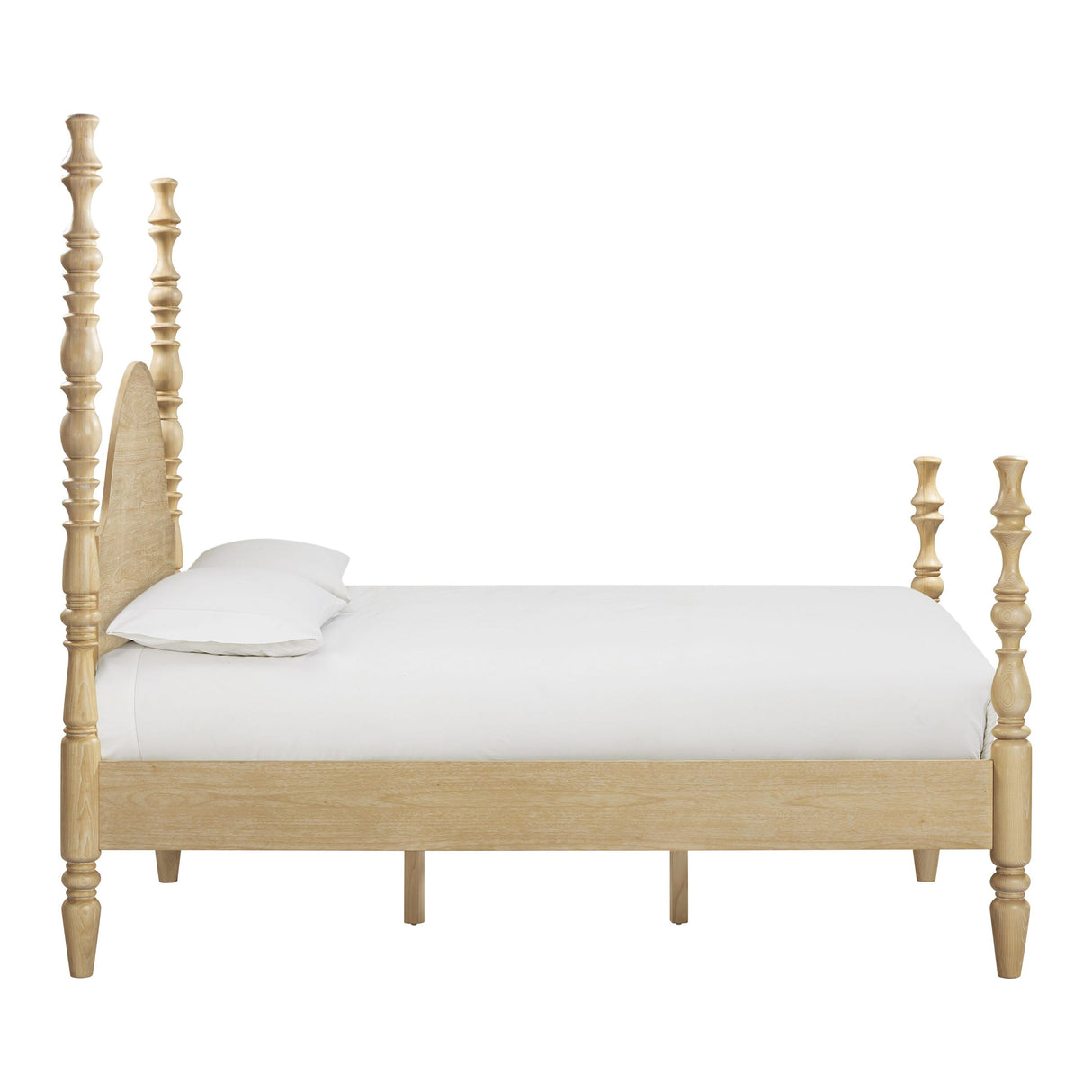 TOV Rosalie Washed Natural Ash Queen Bed