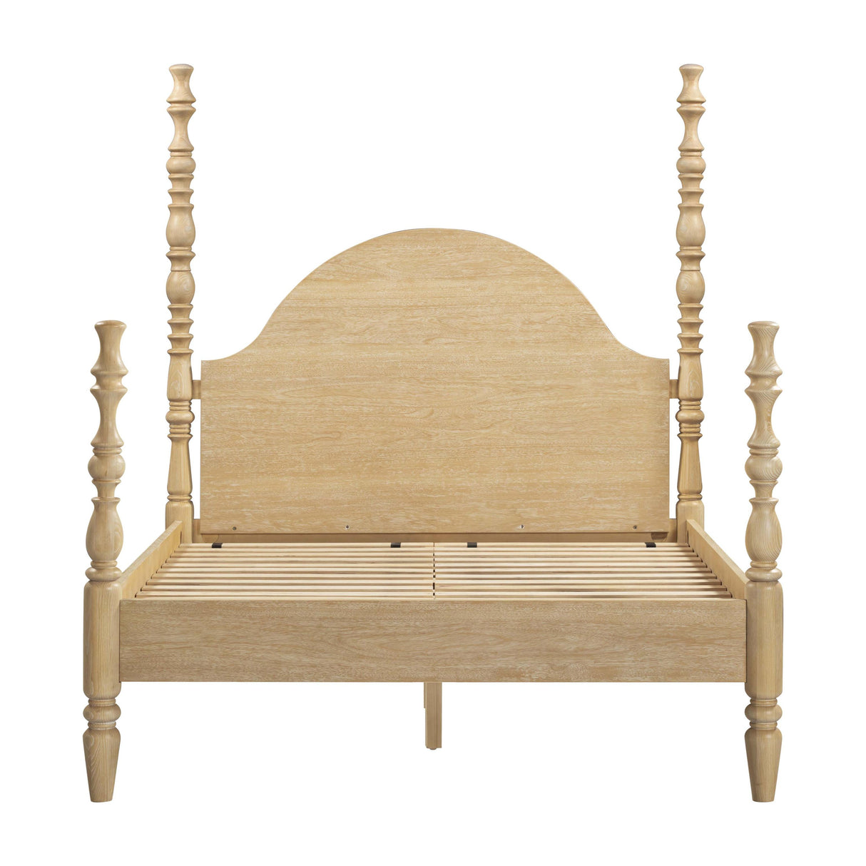 TOV Rosalie Washed Natural Ash Queen Bed