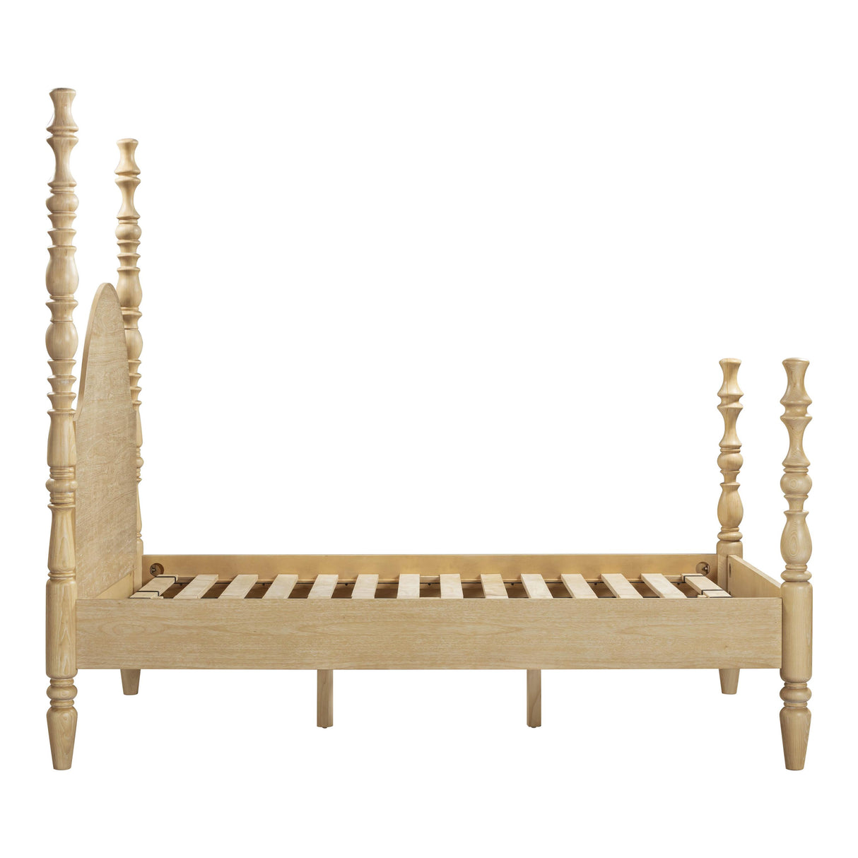 TOV Rosalie Washed Natural Ash Queen Bed