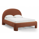 TOV Orphea Autumn Red Boucle Queen Bed