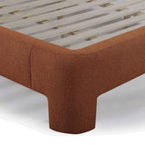 TOV Orphea Autumn Red Boucle Queen Bed