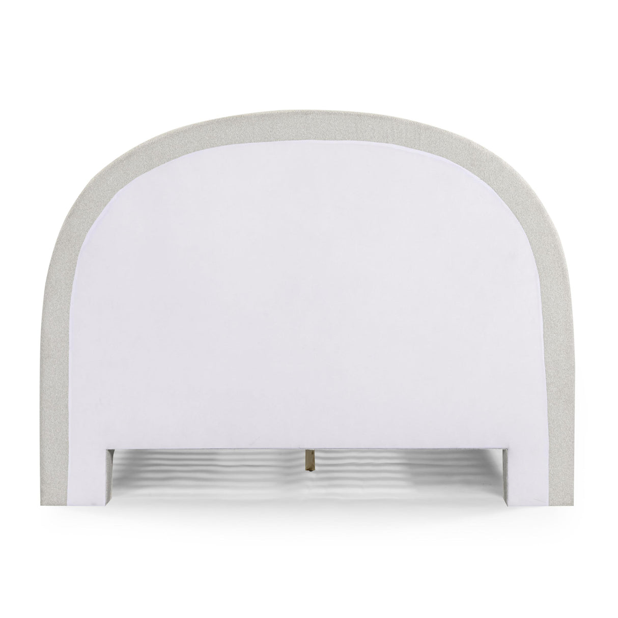 TOV Orphea Sugar Off-White Boucle Queen Bed