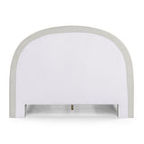 TOV Orphea Sugar Off-White Boucle Queen Bed
