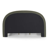 TOV Orphea Kale Green Boucle King Bed