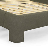 TOV Orphea Kale Green Boucle King Bed