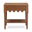 TOV Oodle Walnut Nightstand With Drawer
