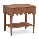 TOV Oodle Walnut Nightstand With Drawer