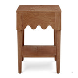 TOV Oodle Walnut Nightstand With Drawer
