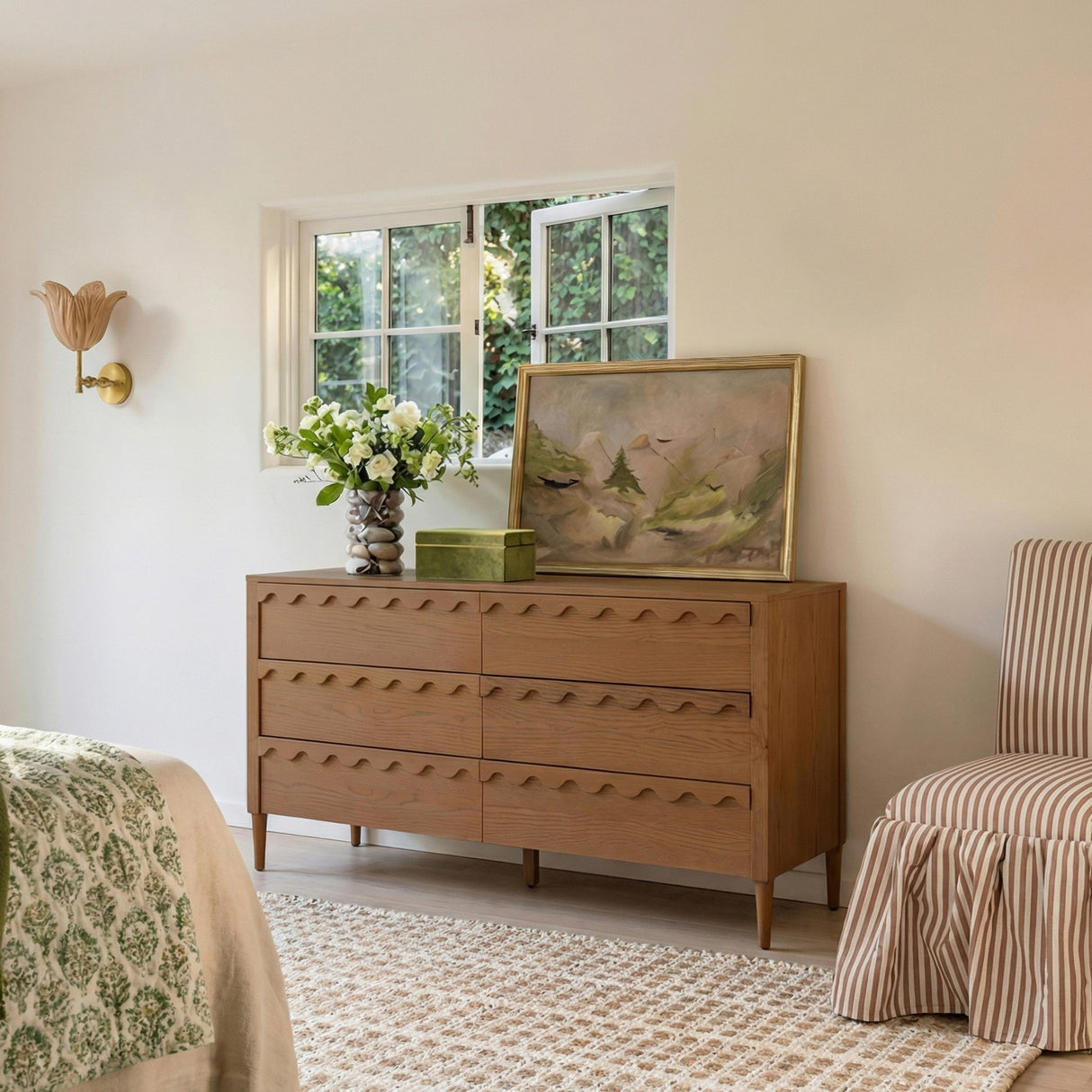 TOV Oodle Walnut 6 Drawer Dresser