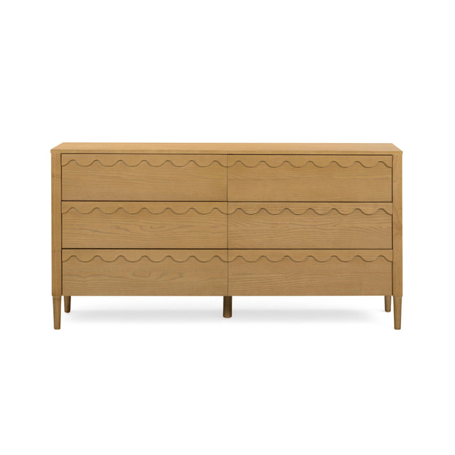 TOV Oodle Natural Ash 6 Drawer Dresser