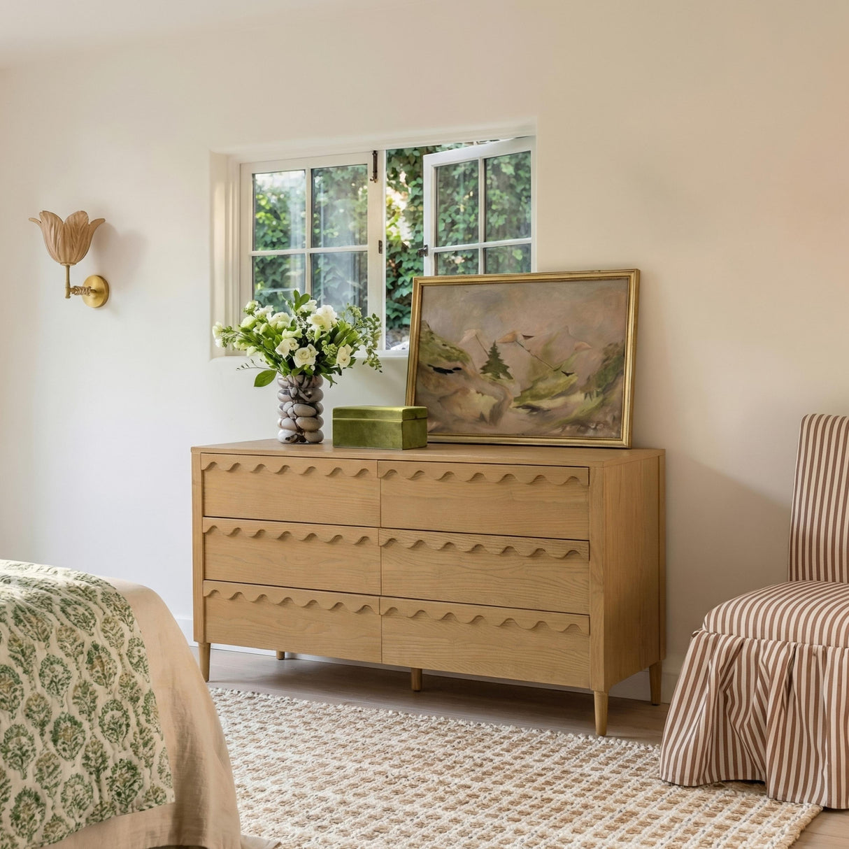 TOV Oodle Natural Ash 6 Drawer Dresser