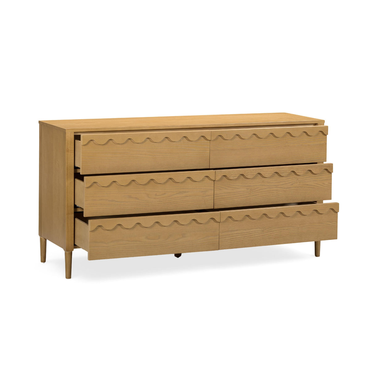 TOV Oodle Natural Ash 6 Drawer Dresser