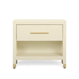 TOV Dani Cream Shagreen Nightstand
