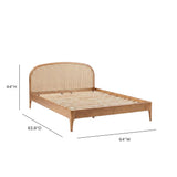 TOV Mico Rattan Queen Bed