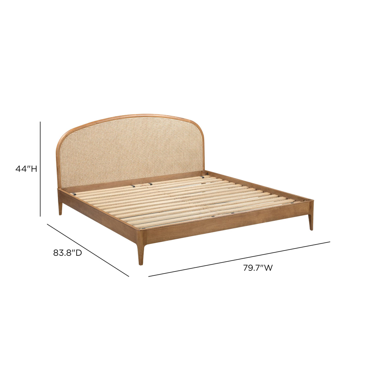TOV Mico Rattan King Bed